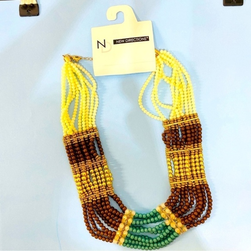 New Directions Beaded Strand Necklace